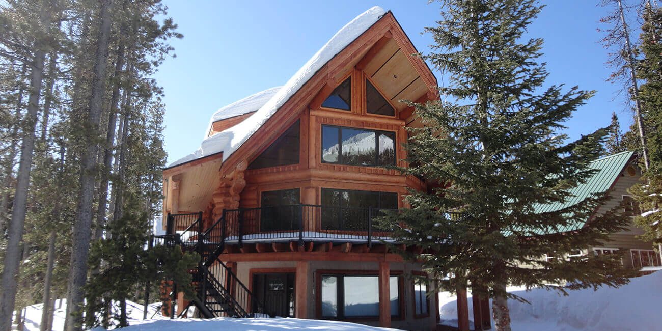 Mount Baldy Log Home Carlyle Contracting South Okanagan & Boundary